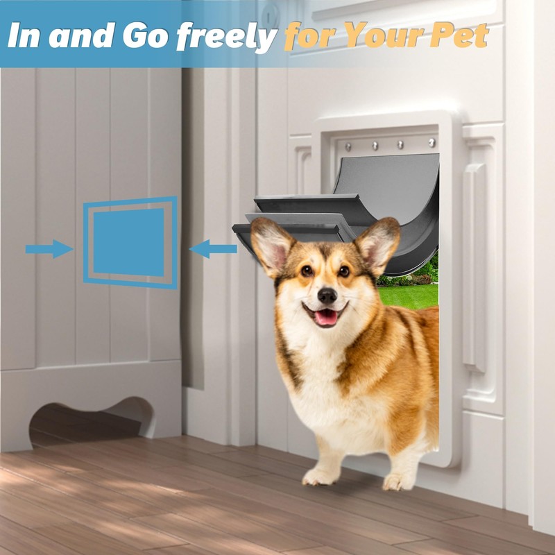 3-Flap Medium Dog Door Replacement Flap with Screws
