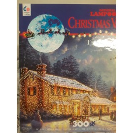 Ceaco 300pc National Lampoon Thomas Kinkade Art Puzzle "Christmas Vacation" 18x24