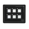6P Switch Panel Bluetooth APP Control IP66 Waterproof Backlight M4