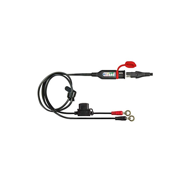 Optimate cable O-128v2, Ring Terminal Harness with Integrated Battery Status/Charge