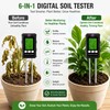 6-in-1 Digital Soil Tester for Plant Care – pH, Moisture,