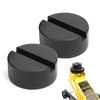 JUKFITA Floor Jack Pads, 2 Pack Rubber Jack Pucks, Pinch