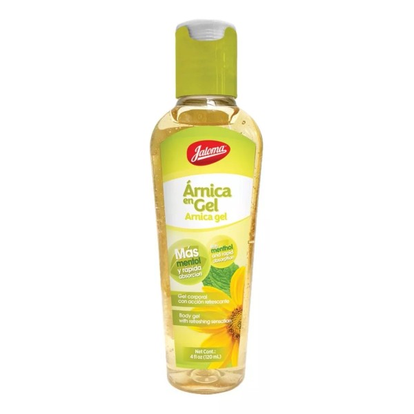 Jaloma Gel Refrescante Para Cuerpo Jaloma Árnica En Botella 120ml