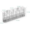 NiuYichee 304 Stainless Steel Utensil Holder Dish Drying Rack Kitchen