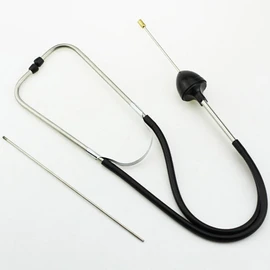 BEANPRECOY Automotive Mechanics Stethoscope Engine Tester Cylinder Stethoscope Noise Abnormal Sound Diagnostic Instrument Car Hearing Tool Repair Kit Engine Diagnostic Tool for Trucks Motorcycles