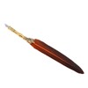 Feather Pen Exquisite Vintage Elegant Stainless Steel Smoothly Writing Wear