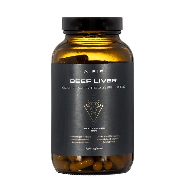 A | P | E APE Nutrition Beef Liver Capsules