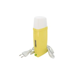 EpilWax – Epilatore Royal 35 Watt Scalda cera per roll-on di cera depilazione professionale 100ml con strisce depilazione–Dispositivo di depilazione calda cartuccia cera ricaricabile Royal Giallo