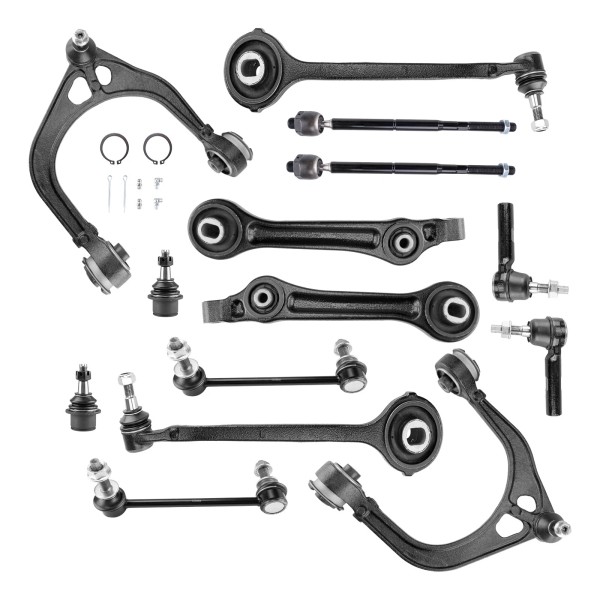 KAC 14pc 2WD Front Control Arms Ball Joint Tierods for