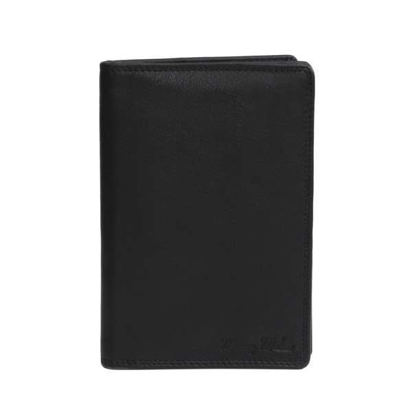 zmoka Travel Document Folder Made of Soft Leather with RFID