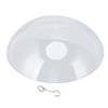 Clear Dome Bird Feeder Cover, Large Diameter Weather Protection for