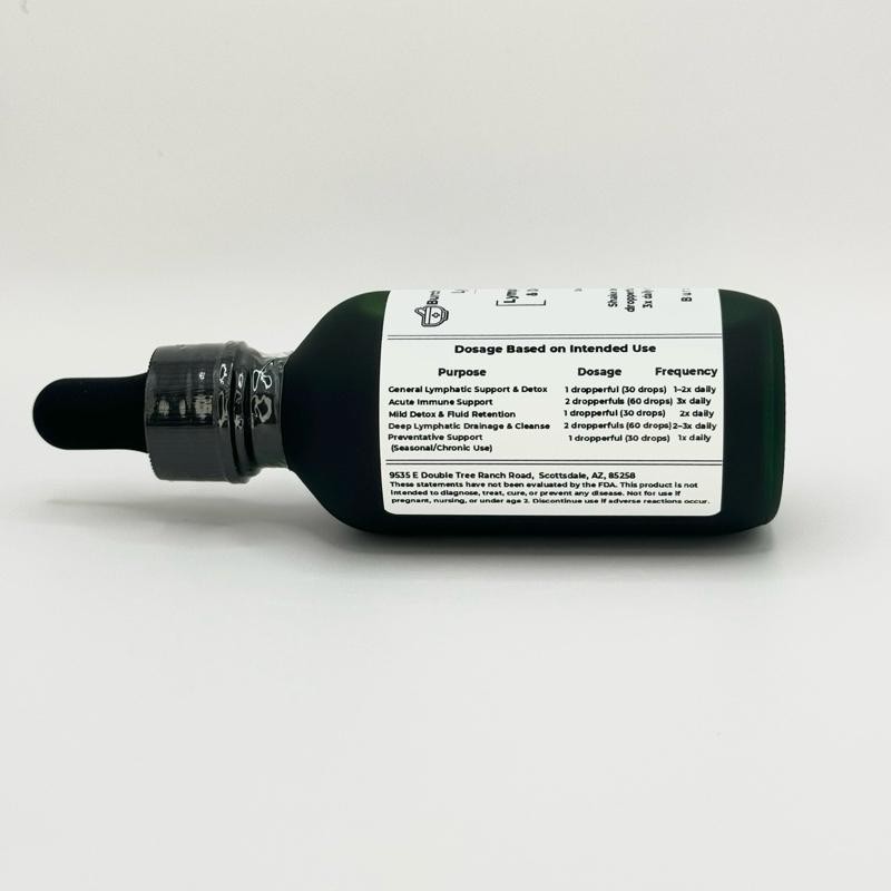 Burch Bear Lymph Care Tincture – 2 oz Lymphatic Detox