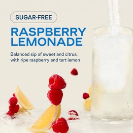 Liquid Multiplicador Hidratación Azúcar Limonada Frambuesa Mezcla Bebida Electrolitos Polvo Paquete Porciones
