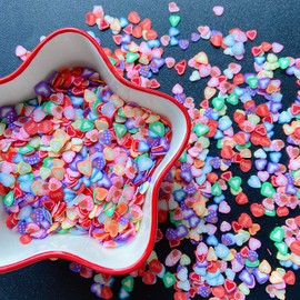 EHOPE Polyme Fruit Slices DIY Nail Art & Cellphone Decorations Kit (3000P-HeartSlices)