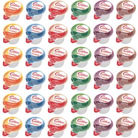 Coffee Creamer Bulk Assortment, Non-Dairy Creamer, 6 Flavor Variety Pack, 120 Count, Great for Home Use, Offices and Coffee Stations