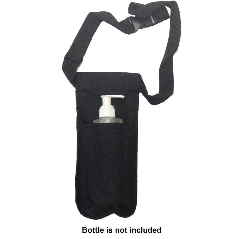 Therapist's Choice® Single Massage Bottle Holster (Bottle Not Included) (Black)