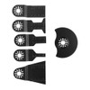 6pcs Oscillating Multitools Flush Cutting Blade for Oscillating MultiTools Power