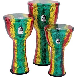 Toca Freestyle Lightweight Djembe Drum African Dance 10 in.