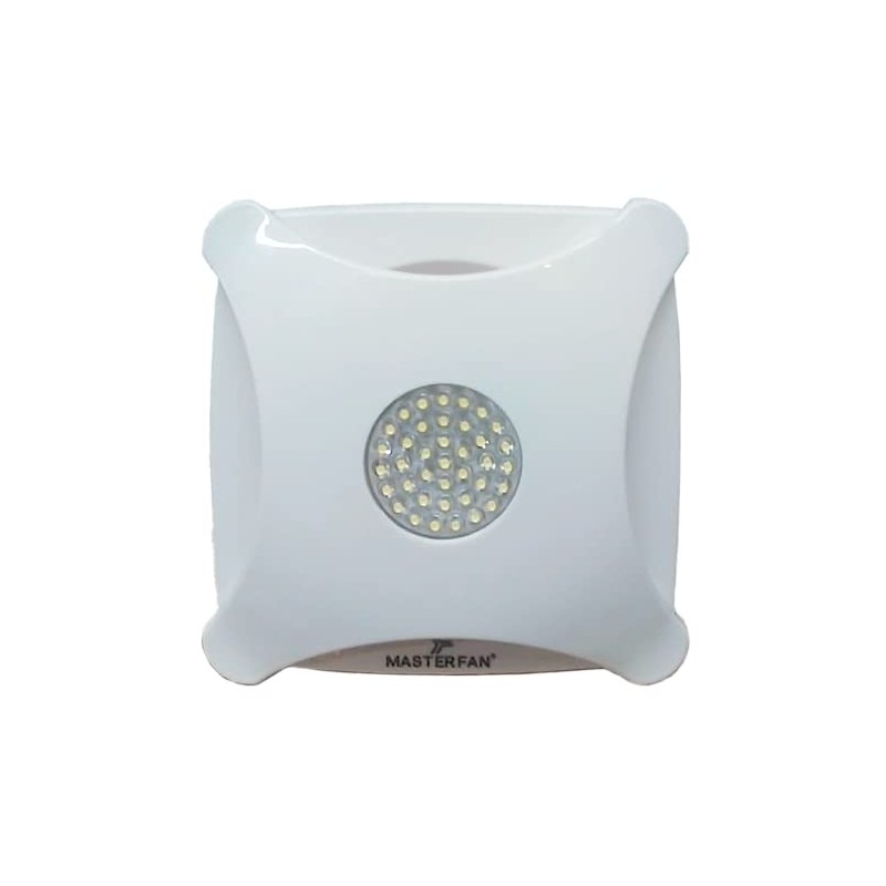 Masterfan Extractor de Aire Deco Led 4" color Blanco