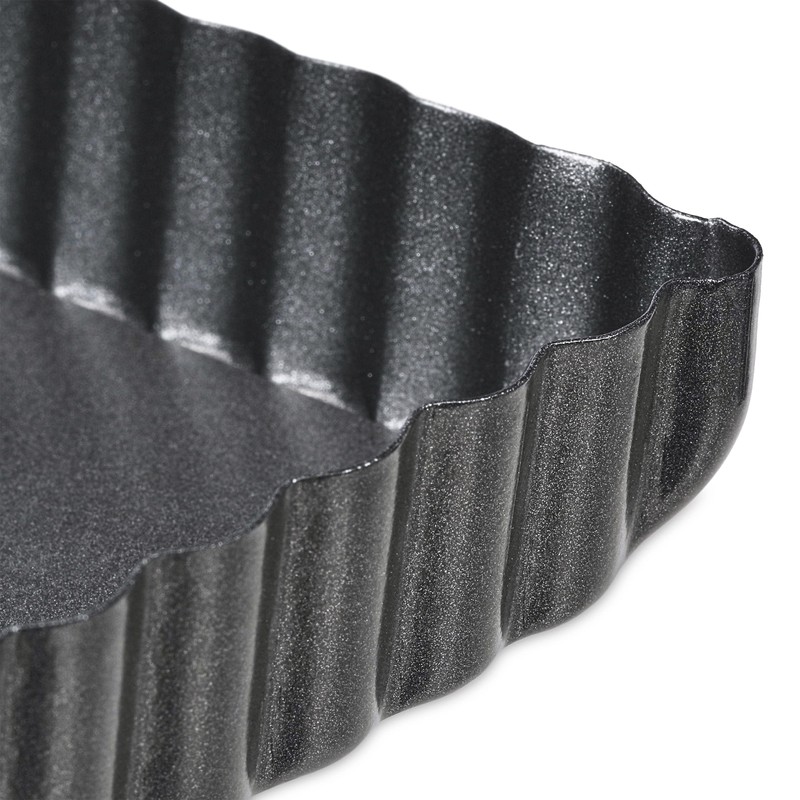 Relaxdays Set of 2 Non-Stick Loose Base Tart Tart Tins