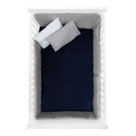 Chiqui Mundo Cobertor Para Bebe Ligero Viajero Azul Ultra Suave Y Calido