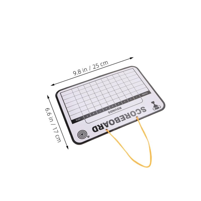Gogogmee 2pcs Golf Scoreboard with Dry Erase Surface: Writable Erasable