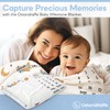 OSTANDRAFFE Monthly Milestone Blanket for Baby Boy, First 12 Months
