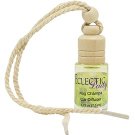 Nag Champa Scented Car Diffuser By Eclectic Lady, 7.5 ml, Air Freshener, Aromatherapy Diffuser, Premium Grade Fragrance Oil
