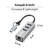 LogiLink UA0440 USB-C 3.2 Gen 1 Hub to 5G Ethernet