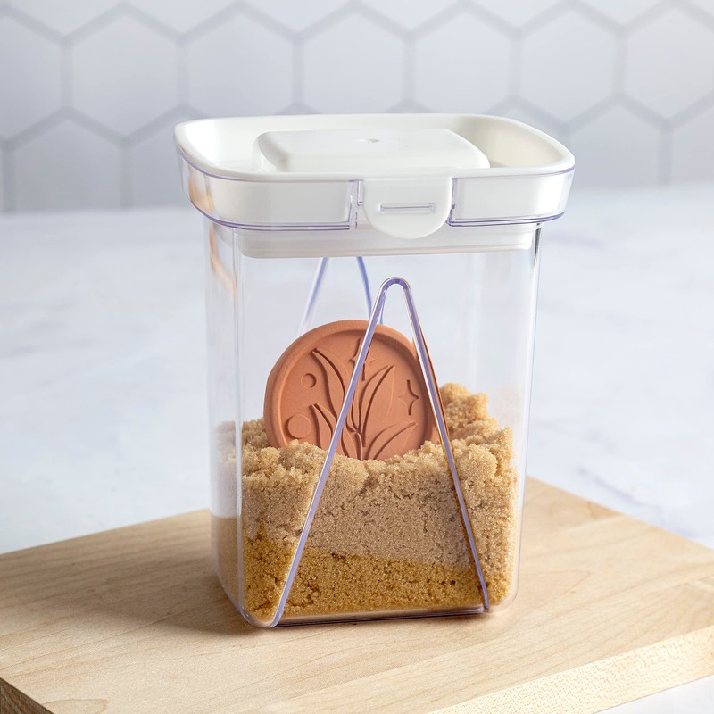 Goodful Brown Sugar Saver and Softener Disc with Airtight Storage