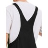 WORK IDEA Men's Bib Overalls Cotton Work Overall with Knee