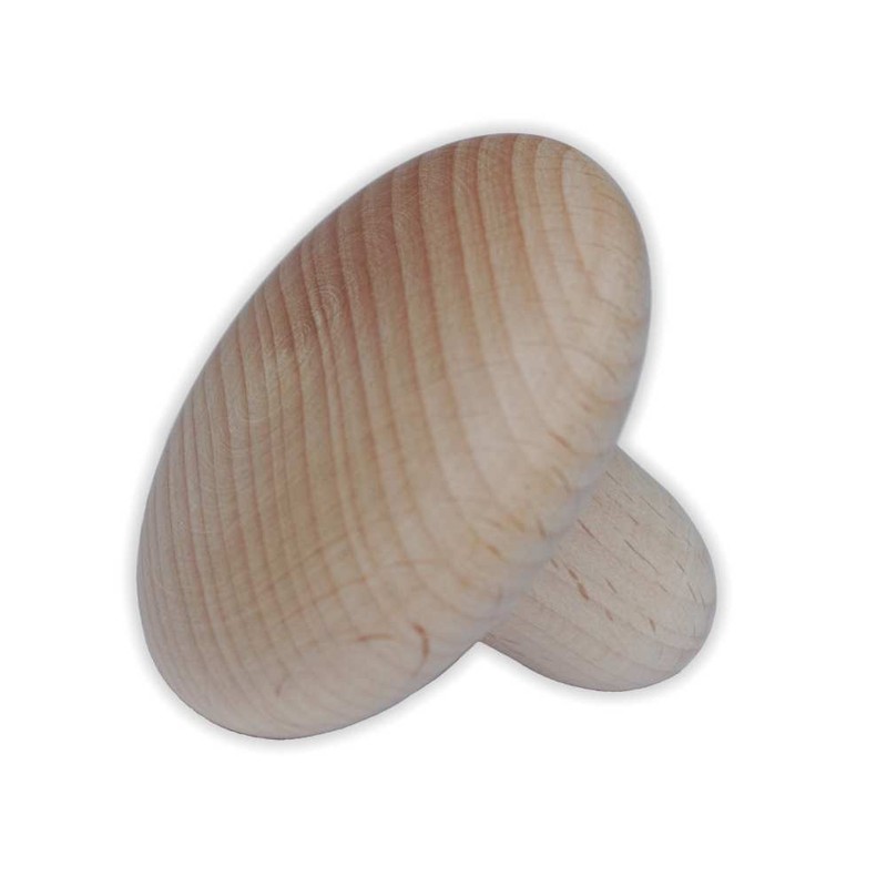 Mushroom Massage Aid Made of Hardwood