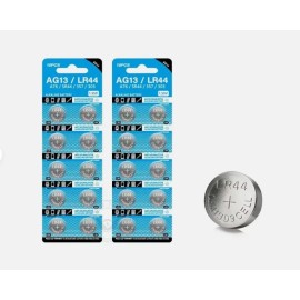 Unbranded 10-50Pcs AG13 LR44 A76 357 357A LR1154 SR1154 SR44 1.5V Button Battery Coin Cell - 20pcs