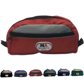 Majestic Ally Reflective Nylon Saddle Bag for Saddle Accessories (Red)