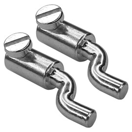 cyclingcolors 2x Cable Clamp Screw Nipple Z Type Throttle Grip Gas Cable Gas Pedals Lawn Mower Brush Cutter Garden Tiller Garden Mower Clamp Screws Nipple