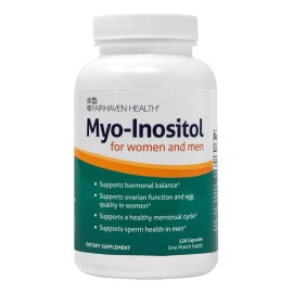 Myo Inositol (120 Cpsulas) Para Mujer Y Hombre Hecho Usa Sabor Sin Sabor - de, y, Inclui