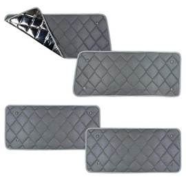 GipsyCamper Thermal Mats Citroen Jumpy from 2016 | for the Living Room | Window Cover for VW Caddy | Privacy Screen Jumpy | Window Mats | Premium Quality Made in Germany