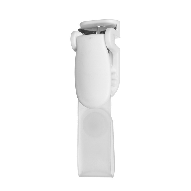 Karteo® ID Plastic Clip Clips Nylon Strap with Plastic Push
