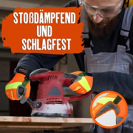 HLDD HANDLANDY Work Gloves for Men and Women, Safety Gloves for Work, Mechanics Gloves with Touch Screen