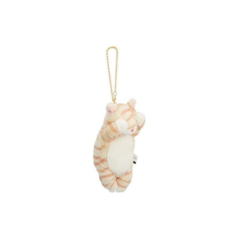 Ribuhaato Reel Mascot Kubinekko Tiger Cat (Total Length: Approx. 5.9