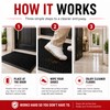 Non-Slip Dirt-Trapping Door Mat for Entryways - Thick Slow-Rebound Surface