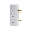 Projectpak 6 Outlet Vertical Extender Wall Tap - Split 2