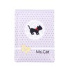 Cute Ms Cat Cushioned Folding Travel Pocket Compact Makeup Mirror