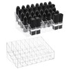 Hedume 2 Pack Lipstick Holder, 40 Slot Acrylic Lipstick &