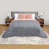 Elefantito Edredon Cobertor King Size Grizzly Rosa Gris Invernal