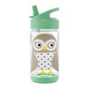 3 Sprouts Water Bottle - Owl