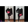 UShopUK Fuchsia Pink Medium Satin Clutch Bag Wedding Prom Wedding
