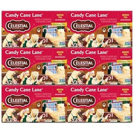 Celestial Seasonings Decaffeinated Candy Cane Lane Green Tea