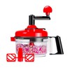 Cambom Manual Food Chopper Vegetable Chopper Hand Food Processor, Mixer,