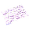 Sarini 12 Pieces Binder Dividers, A5 Dividers, 6 Holes PVC